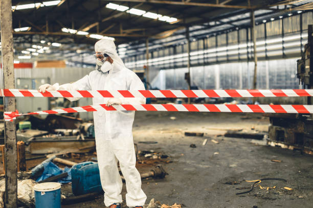 Professional Drug Lab Cleanup technician working in Park City, TN